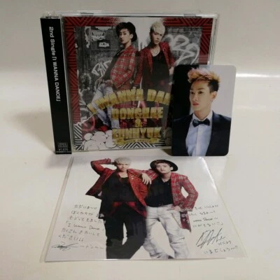 CD+DVD SUPER JUNIOR D&E I Wanna Dance Japan E.L.F Limited with Eunhyuk Photocard Foto 1 de 4