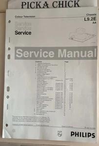 Philips Chassis L9.2E Service Manual - Picture 1 of 7