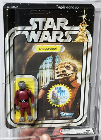 AFA 80 Star Wars 1978 SW 20-back Snaggletooth (C80-B80-F85) CLEAR NM+ Fantastic Cover