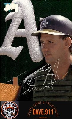 Terry Steinbach 1993 Studio #57 Oakland Athletics - Image 1 of 2
