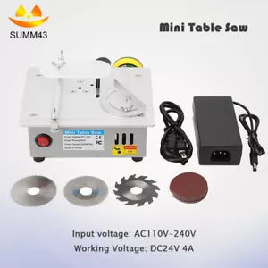 DIY Cutting Tool Mini Desktop Saw Multifunctional Table Saw Electric Household - Picture 1 of 10
