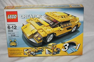 LEGO CREATOR YELLOW COOL CARS 4939 RARE DISCONTINUED COLLECTOR'S ITEM - Picture 1 of 5