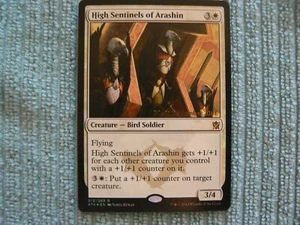 MTG High Sentinels of Arashin Khans of Tarkir 013/269 Foil Rare - Date Stamped - Picture 1 of 4