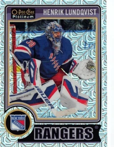 2014-15 O-Pee-Chee Platinum Traxx #37 Henrik Lundqvist - Picture 1 of 2