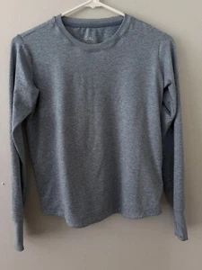 Athleta Girl Blue Uptempo 2.0 Top Girl's Size Large/12 Active Sports Casual - Picture 1 of 7