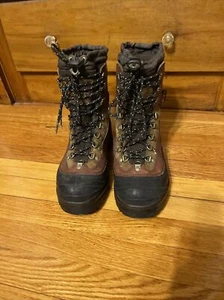Sorel Men’s Conquest Boots Bark Color NM1049-287 Size 9.5 Waterproof Leather - Picture 1 of 12