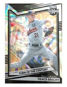 2022 Panini Elite Extra Edition [Turn of the Century] #137 Trace Bright 079/122