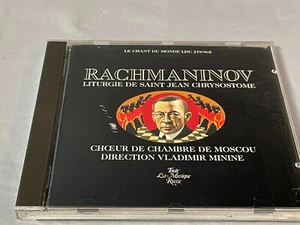 MINT RACHMANINOW: Liturgie De Saint Jean Chrysoostome: Le Chant Du Mode CD, 1989 - Imagen 1 de 4