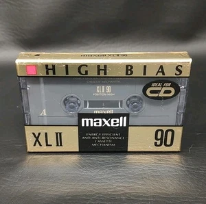 Maxell XLII High Bias Cassette Tape 90 Minutes - Picture 1 of 7