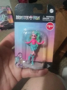 Figura de acción Monster High 2 pulgadas azul Lagoona adorno de pastel - Imagen 1 de 7