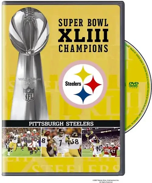NFL Super Bowl XLIII: Pittsburgh Steelers Champions NFL DVD (2009) - Bild 1 von 1