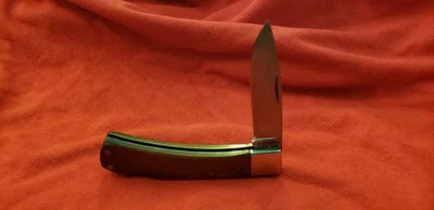 Schrade+ Special Ed, Ltd 5OT Bruin com reforços de madeira níquel/prata-EUA-Novo $65 - Imagem 1 de 4