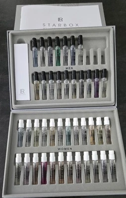 LR Health & Beauty Starbox Parfum Proben 41x2ml  DÜFTE  Testen  gemischt NEU - Bild 1 von 4