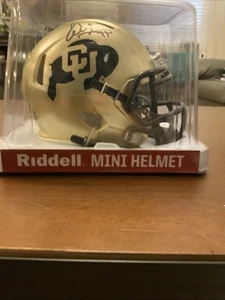 Warren Sapp Autographed And Authenticated NCAA Colorado Buffaloes Riddell Speed - Picture 1 of 10