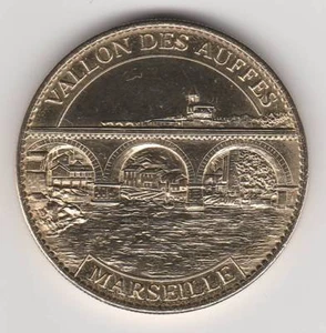 A 2011 TOKEN MEDAILLE A-B -- 13 000 LE VALLON DES AUFFES N°8 - Picture 1 of 2
