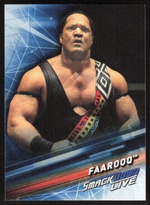 2019 Topps SmackDown Live WWE Base Faarooq  #74