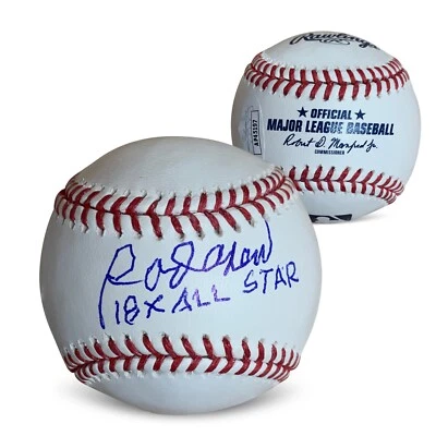 Rod Carew Autographed MLB Signed Baseball 18 x ALL STAR JSA COA With UV Case - Image 1 of 3