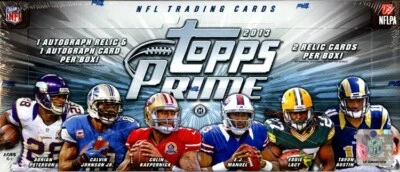 2013 TOPPS PRIME FOOTBALL HOBBY BOX BLOWOUT CARDS - Image 1 of 2