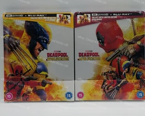 Deadpool And Wolverine 4K Limited Edition Steelbooks - Both Variants! In Hand - Foto 1 di 5
