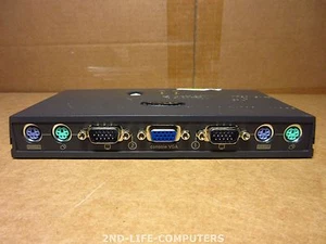 Belkin KVM F1DB102P Omniview E 2-Port KVM Switch GD119527 EXCL PSU / CABLES - Afbeelding 1 van 3