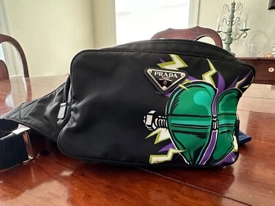 Prada x Universal Frankenstein Belt Bag Printed Tessuto - Image 1 of 4