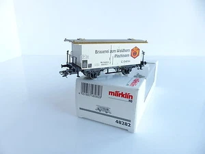 MARKLIN WAGON BIERE BRAUEREI ZUM WALDHORN PLOCHINGEN REF 48282 - Imagen 1 de 3