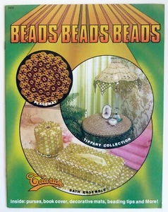 Beads Beads Beads - 1970s Designs for Plastic Beads - Beaded Purse Design - Picture 1 of 4