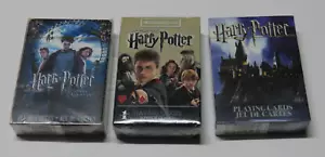 PLAYING CARDS HARRY POTTER THEMES, ILLUSTRATED POKER, NEW SEALED - Picture 1 of 13