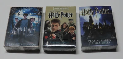 PLAYING CARDS HARRY POTTER THEMES, ILLUSTRATED POKER, NEW SEALED - Image 1 of 4