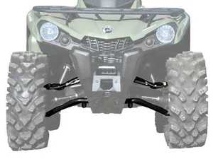 Brazos en A delanteros de alta separación SuperATV para Can-Am Outlander (Gen 2) - negros - Imagen 1 de 9
