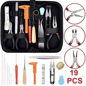 Schmuckherstellung Set Zubehör Draht Zangen Reparatur Werkzeug DIY Armband Ringe - Bild 1 von 12