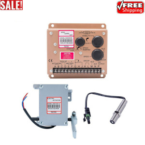 Diesel Generator Governor ADC120 Electric Actuator 12V+ESD5500E Speed Controller