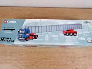 CORGI MAN TRACTOR UNIT BOGIE AND BRIDGE BEAM LOAD I R DUNKERLEY 76802 MIB 1:50 - Picture 1 of 8