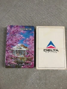 Delta Airlines Washington DC Spielkarten, versiegelt - Bild 1 von 7