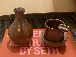 Brand New Houseplant by Seth Rogan Ceramic Ashtray Set Rust ONLY ONES IN UK — - Picture 1 of 7