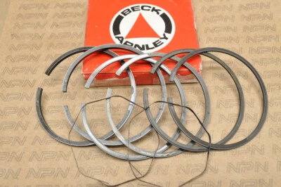 Nuevo de Lote Antiguo Honda CB750F CB750 K2-1976 Beck .75 Juego de Anillos de Pistón de Gran Tamaño 13041-300-000 Foto 1 de 2