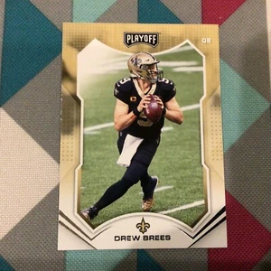 Drew Brees #168 Saints QB legend 2021 PANINI PLAYOFF base card - Picture 1 of 1