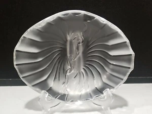 EARLY VINTAGE LARGE LALIQUE FRANCE NANCY PATTERN CANDY DISH/ASH TRAY - Picture 1 of 9