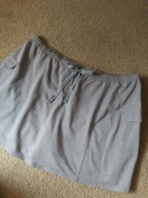 NWT Vintage Cotton Brand 3X Skort Pullon Stretch Side Pockets Skirt With Shorts - Image 1 of 4