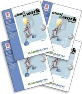 School-to-Work Skills: Basic Math (Set of 4) - Imagen 1 de 1