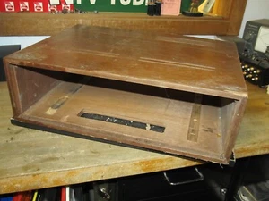 Sansui 5000X Wood Cabinet ONLY, ROUGH, NEEDS RESTORATION - Picture 1 of 10