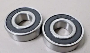 62032RS 2pack Ball Bearings 17mm ID x 40mm OD x 12mm W - Picture 1 of 1