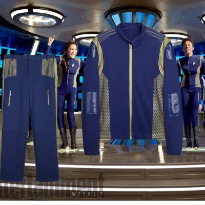 Cosplay Descubrimiento Capitán Georgiou Uniforme Cosplay Comandante Conjunto Completo Disfraces Foto 1 de 4