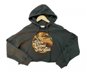 Altar’d State Here Comes The Sun Graphic Cropped Hoodie Size Medium - Bild 1 von 4