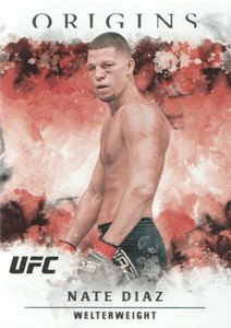 2021 Panini Chronicles Origins UFC #37 Nate Diaz 