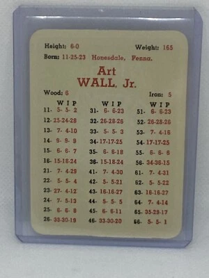 Juego de golf profesional APBA 1962 arte pared Foto 1 de 2