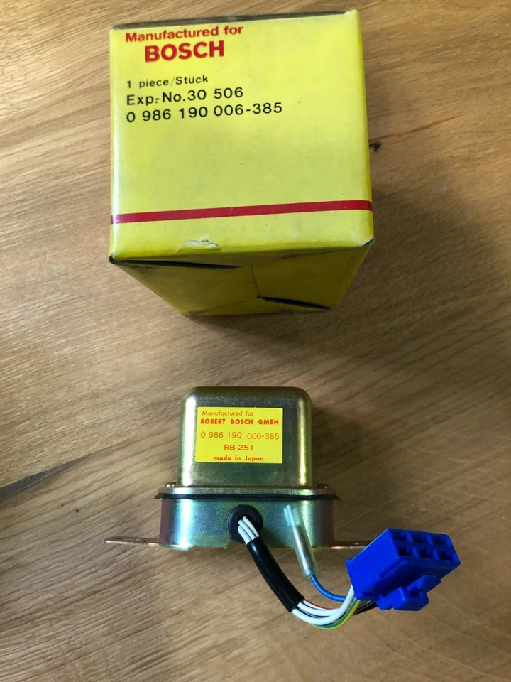 REGULATEUR 0986190006 BOSCH = 025918391 K467310 MD001810 MD011810 MD601810 NEUF - Photo 1/1