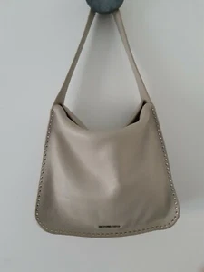 Michael Kors Handbag - Astor Large Pebble Leather Hobo (Cement Grey) - Picture 1 of 5