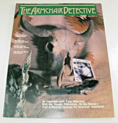 The Armchair Detective - Winter 1987 - Tony Hillerman Interview - Hammett  - Image 1 of 3