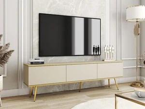 TV-Lowboard Oro I mit Füße Wohnzimmer TV-Schrank Medienmöbel Wohnzimmer M24 - Bild 1 von 8